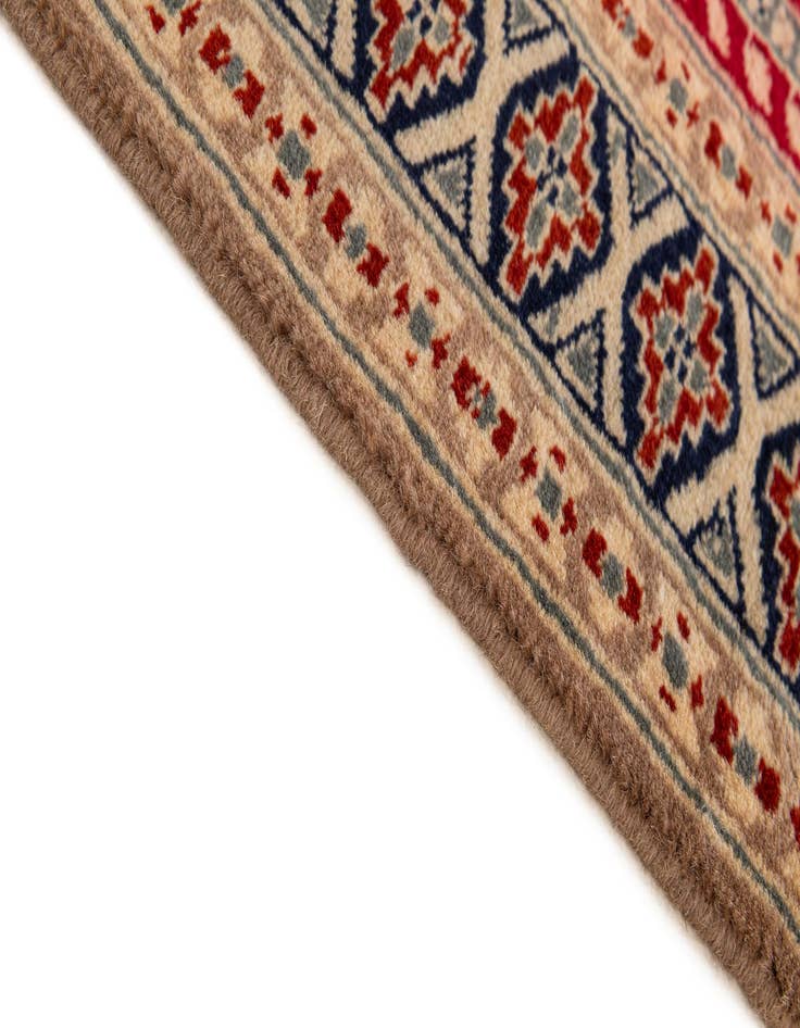 Detail image of 2' 8 x 3' 11  Hand Knotted Bokhara Oriental Wool Rug