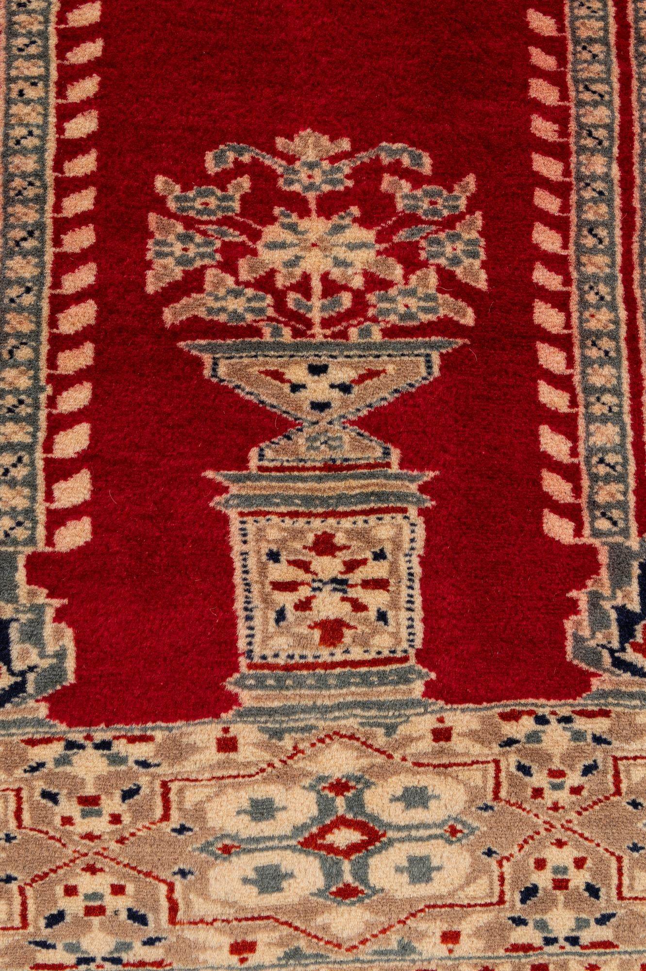 2' 8 x 3' 11 Hand Knotted Bokhara Oriental Wool Rug