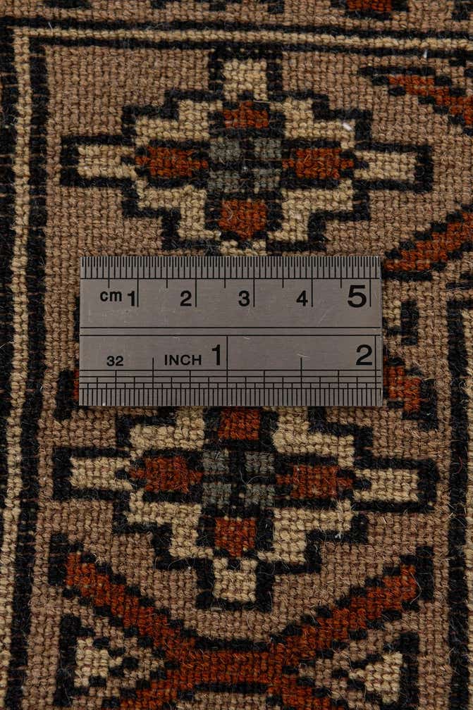 2' 7 x 4' Hand Knotted Bokhara Oriental Wool Rug