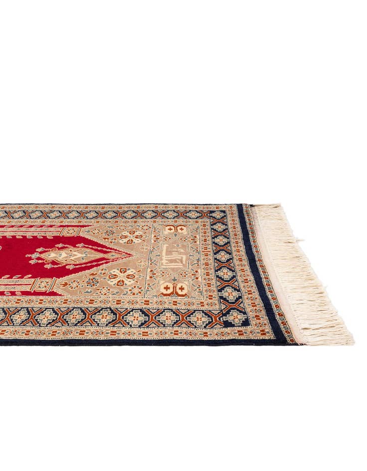 Detail image of 2' 8 x 4' 2  Hand Knotted Bokhara Oriental Wool Rug