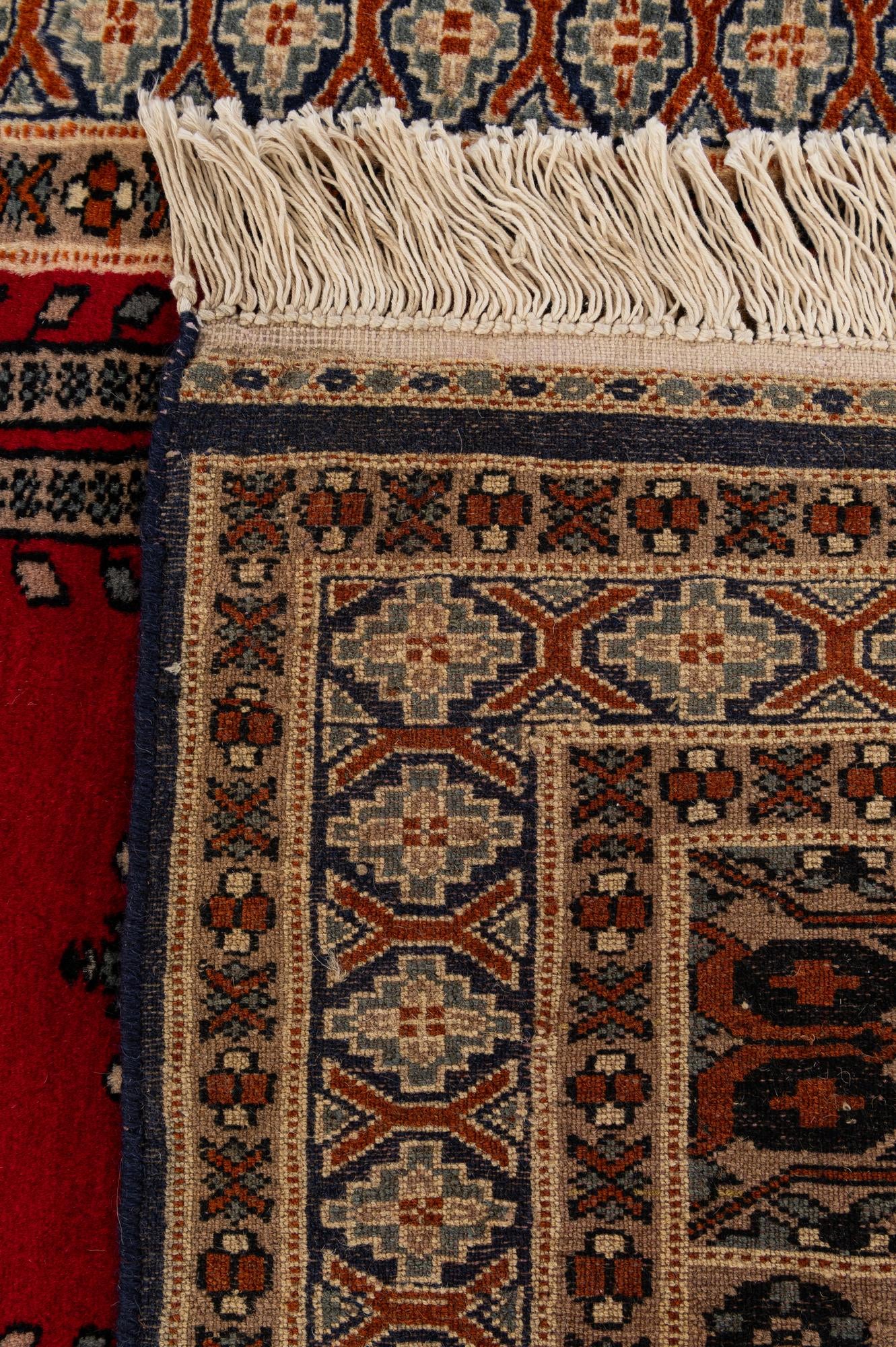 2' 8 x 4' 3 Hand Knotted Bokhara Oriental Wool Rug