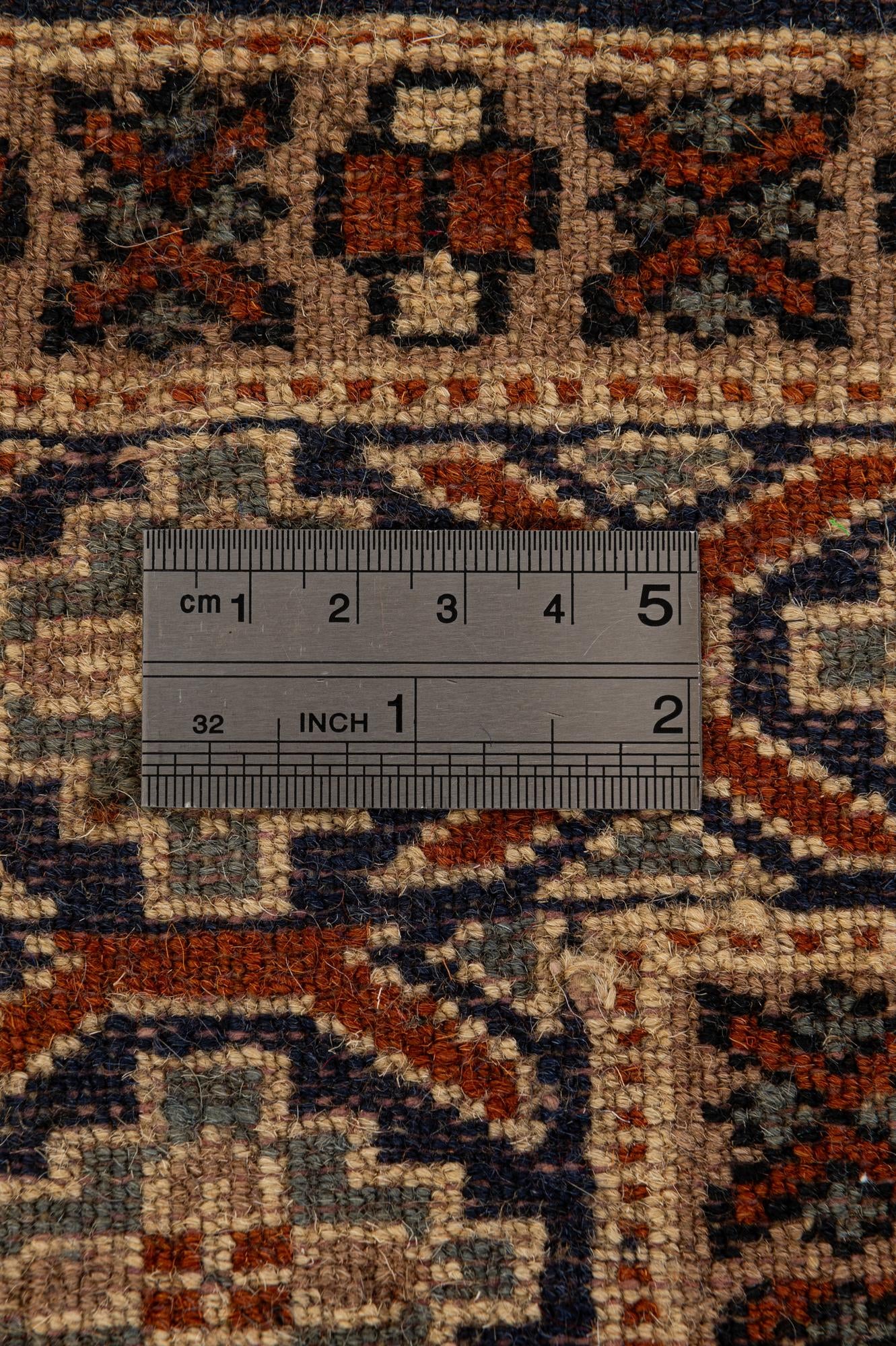 2' 8 x 4' 3 Hand Knotted Bokhara Oriental Wool Rug