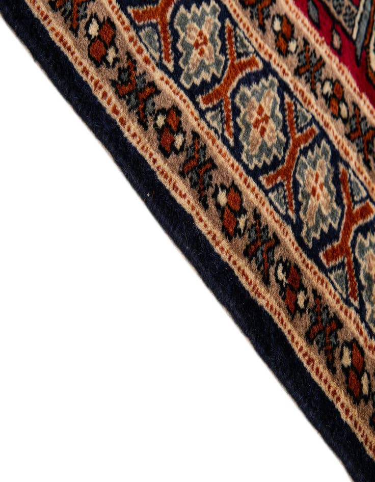 Detail image of 2' 8 x 4' 3  Hand Knotted Bokhara Oriental Wool Rug