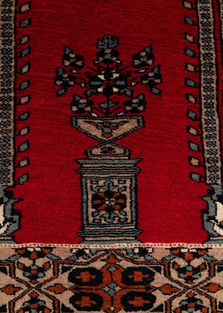 2' 8 x 4' 3 Hand Knotted Bokhara Oriental Wool Rug