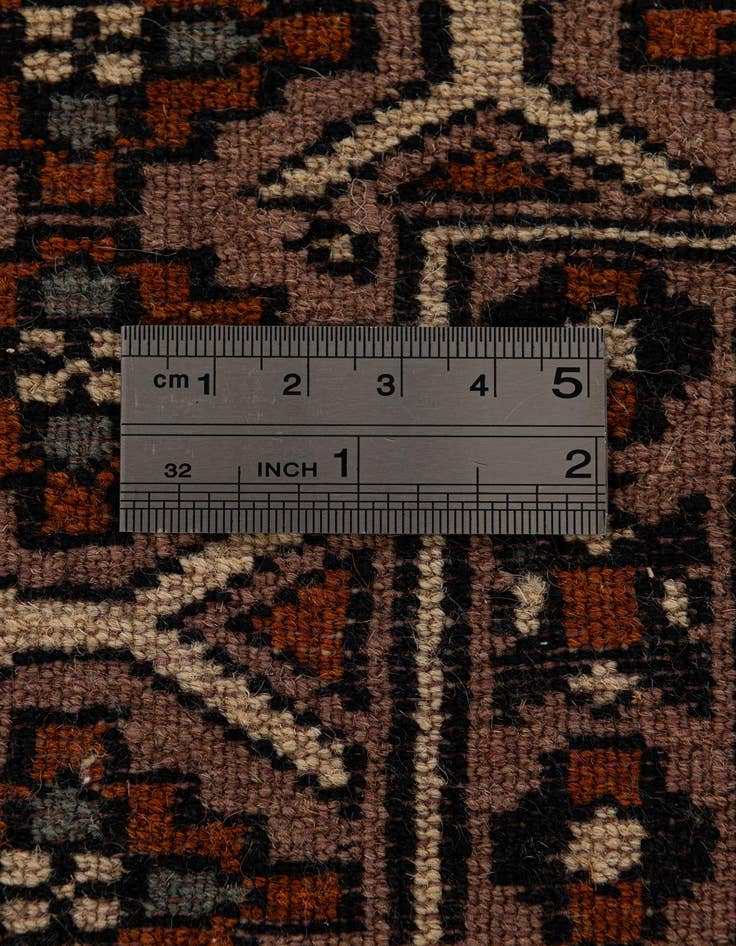 Detail image of 2' 7 x 4' 6  Hand Knotted Bokhara Oriental Wool Rug