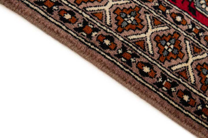 2' 7 x 4' 6 Hand Knotted Bokhara Oriental Wool Rug