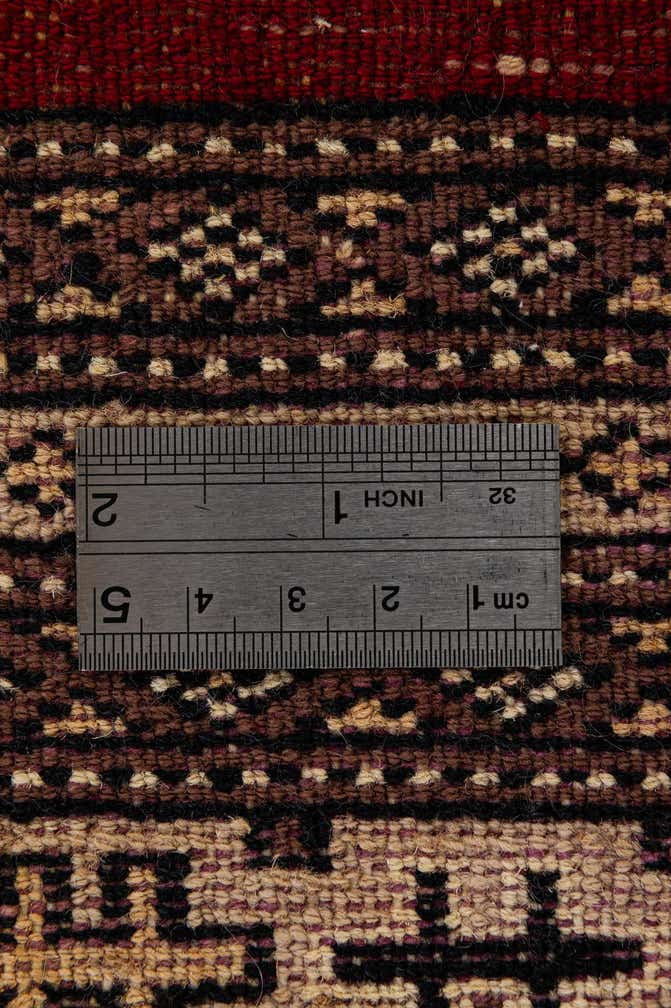 4' 2 x 6' 6 Hand Knotted Bokhara Oriental Wool Rug