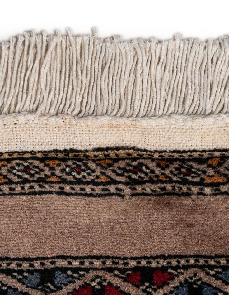 Detail image of 8' 5 x 11'  Hand Knotted Bokhara Oriental Wool Rug