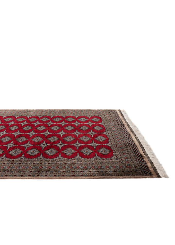 8' 5 x 11' Hand Knotted Bokhara Oriental Wool Rug