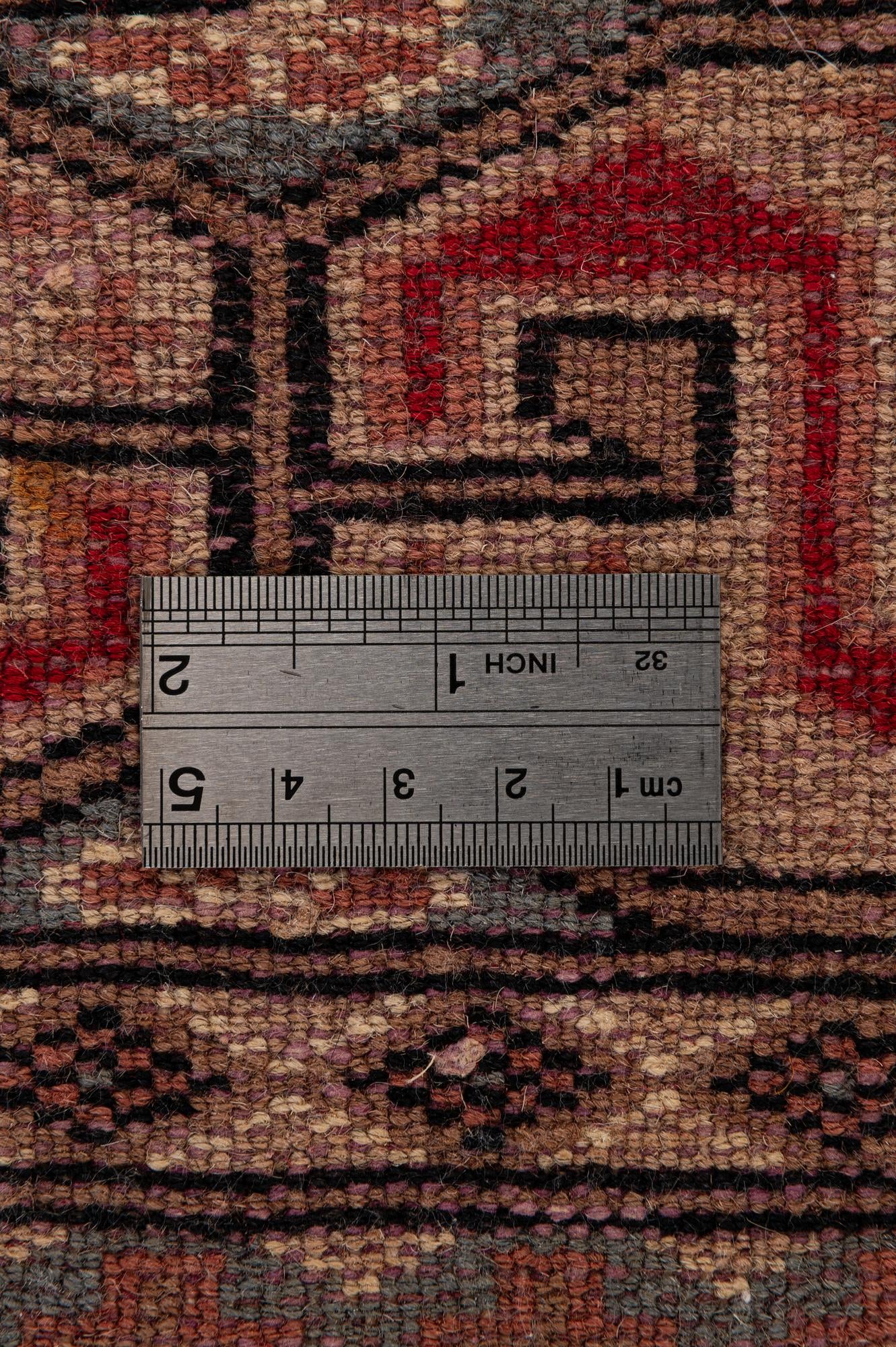 4' 2 x 6' 1 Hand Knotted Bokhara Oriental Wool Rug