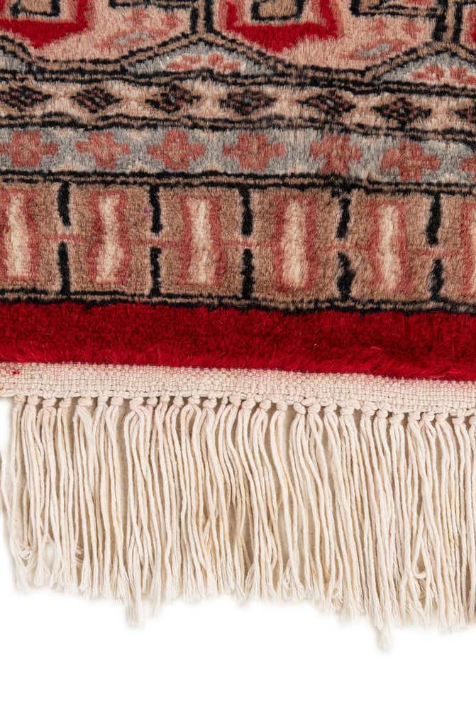 4' 2 x 6' 1 Hand Knotted Bokhara Oriental Wool Rug