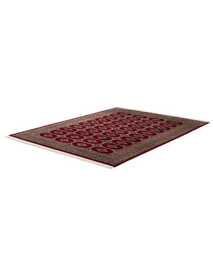 Detail image of 8' 2 x 11'  Hand Knotted Bokhara Wool Rug