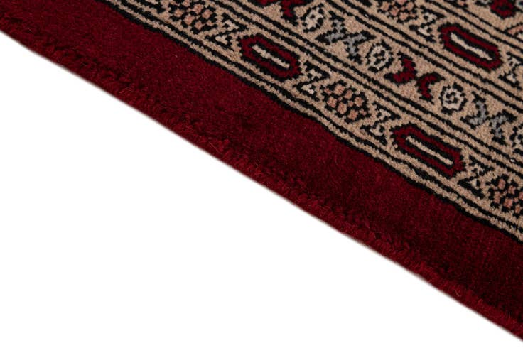 Detail image of 8' 2 x 11' Hand Knotted Bokhara Wool Rug