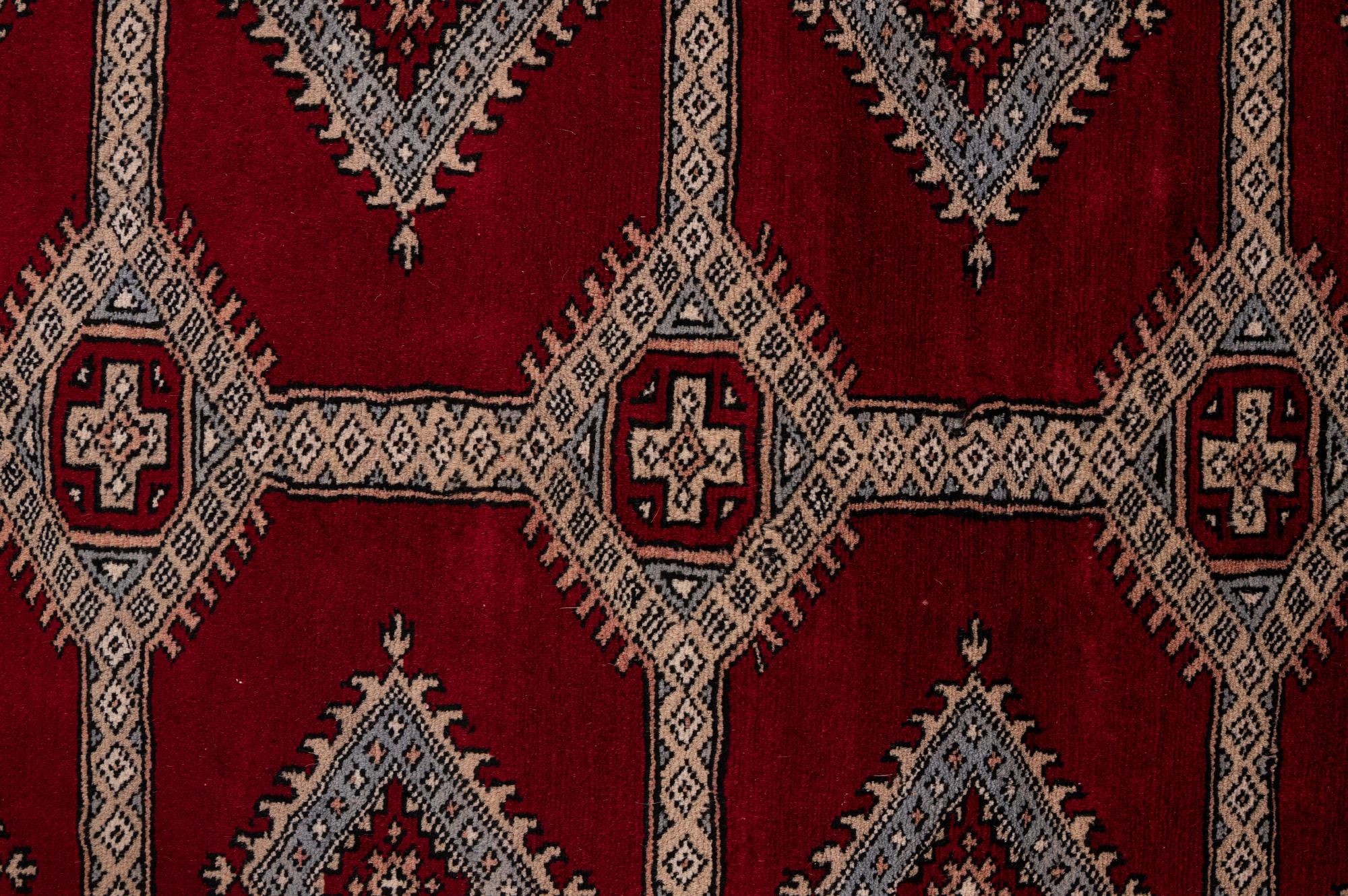 8' 2 x 11' Hand Knotted Bokhara Wool Rug