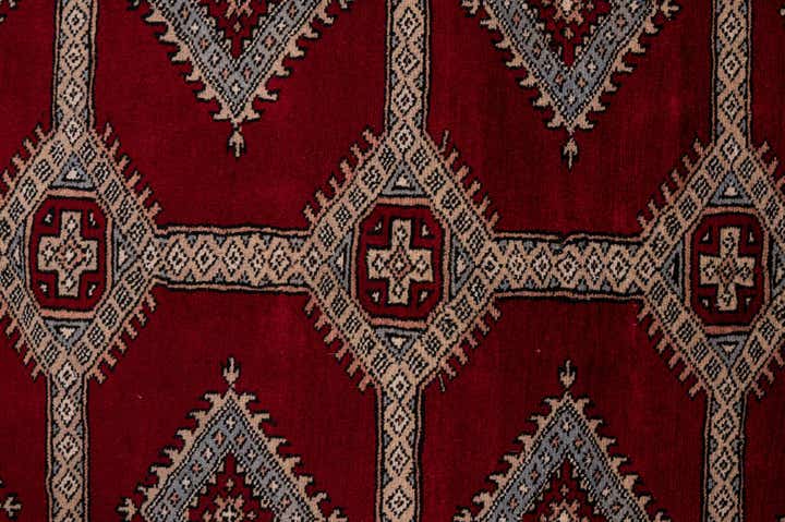 8' 2 x 11' Hand Knotted Bokhara Wool Rug