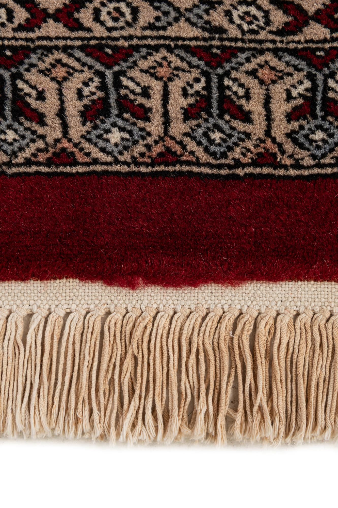 8' 2 x 11' Hand Knotted Bokhara Wool Rug