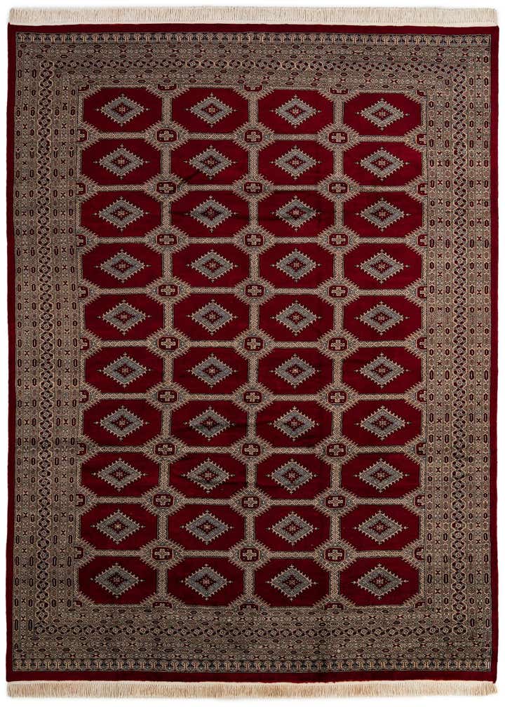 8' 2 x 11' Hand Knotted Bokhara Wool Rug