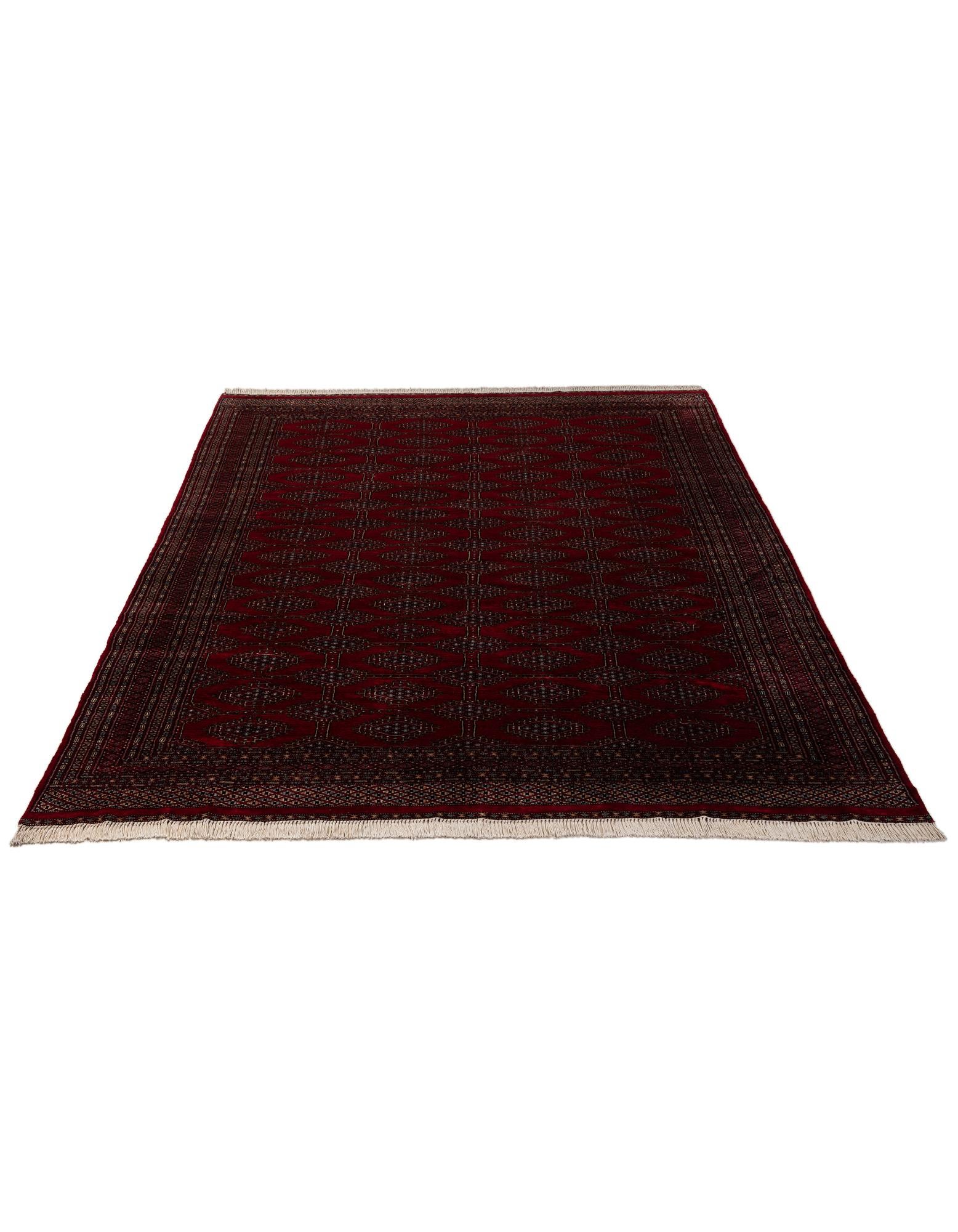 7' 8 x 10' 9 Hand Knotted Bokhara Oriental Wool Rug