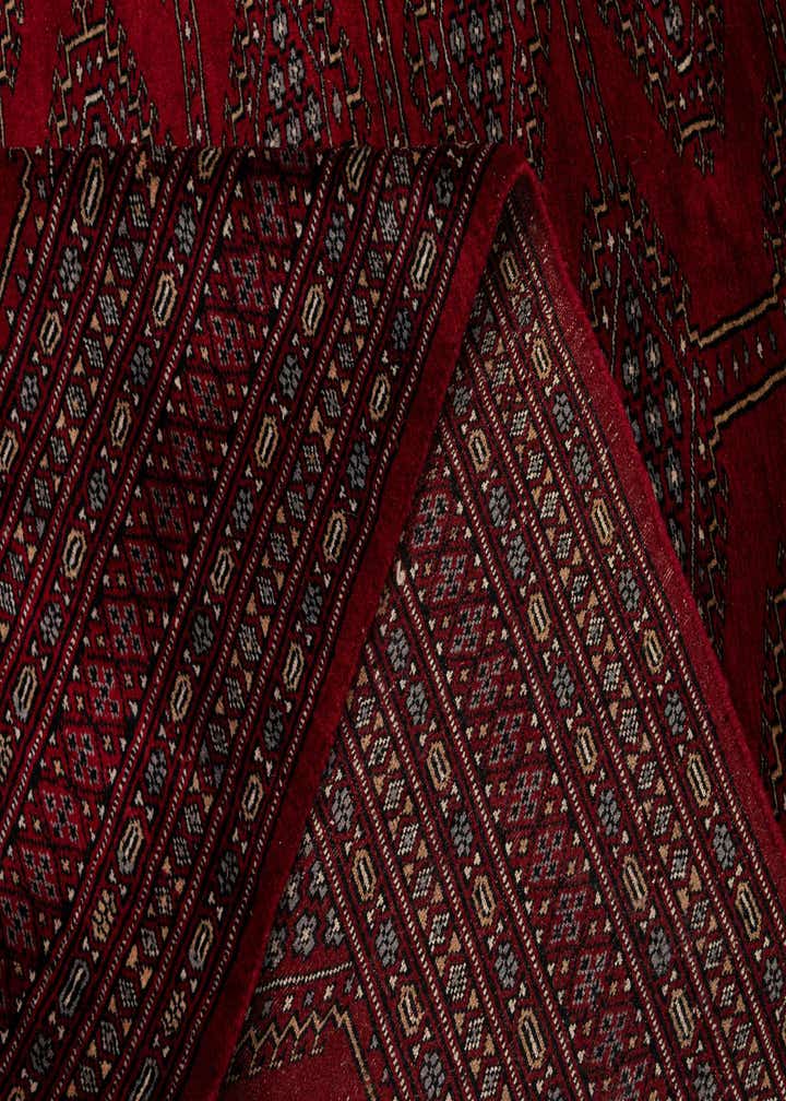 7' 8 x 10' 9 Hand Knotted Bokhara Oriental Wool Rug