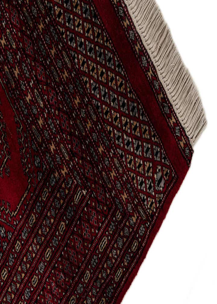 7' 8 x 10' 9 Hand Knotted Bokhara Oriental Wool Rug