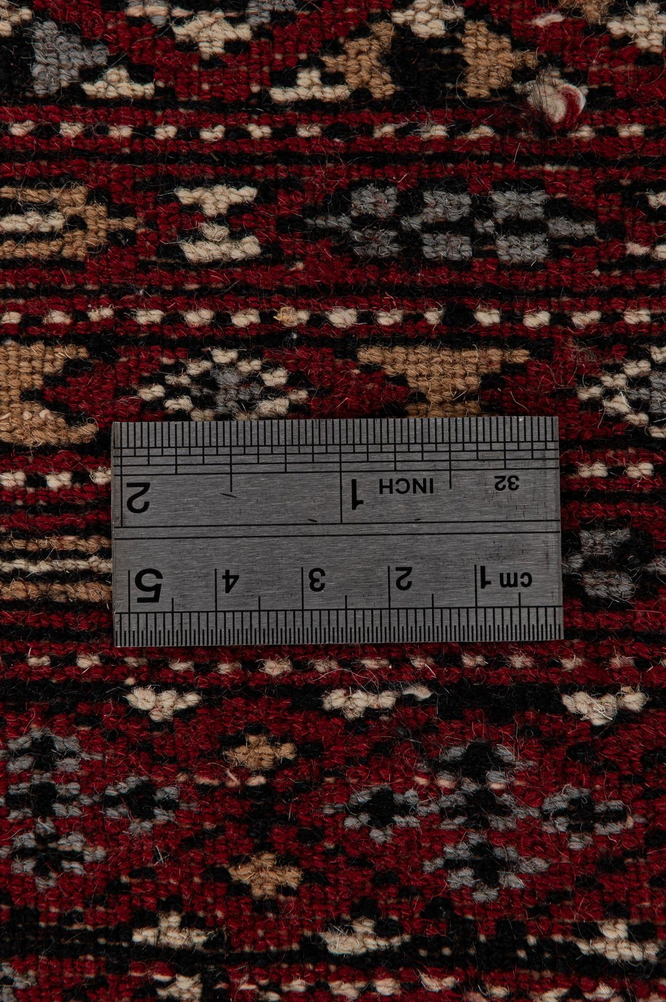 7' 8 x 10' 9 Hand Knotted Bokhara Oriental Wool Rug
