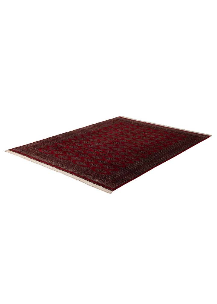 7' 8 x 10' 9 Hand Knotted Bokhara Oriental Wool Rug