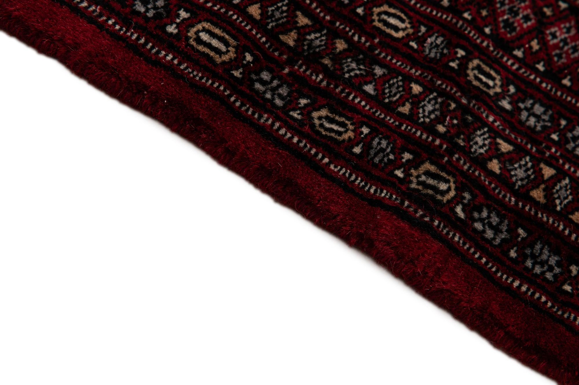 7' 8 x 10' 9 Hand Knotted Bokhara Oriental Wool Rug