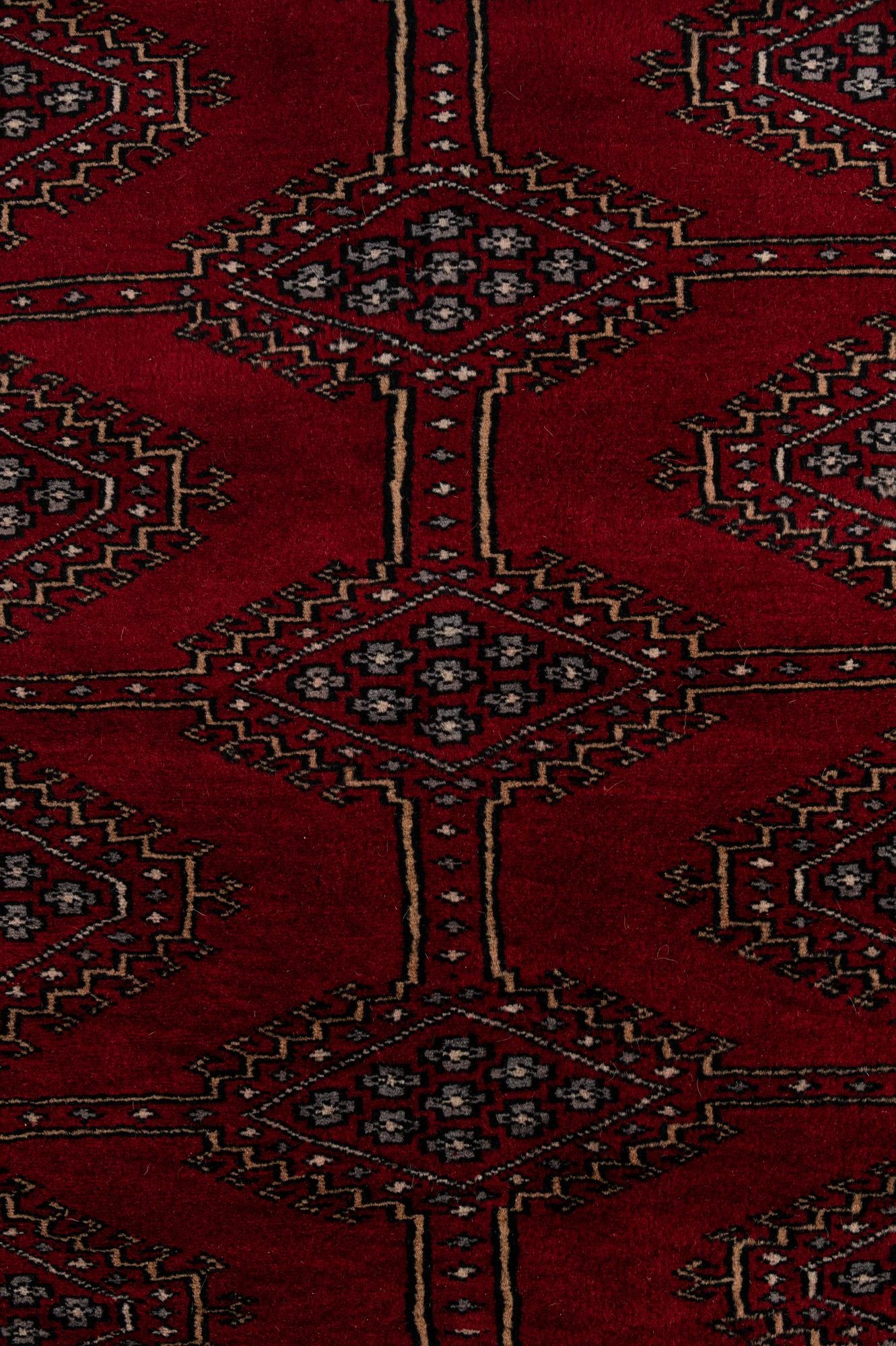 7' 8 x 10' 9 Hand Knotted Bokhara Oriental Wool Rug
