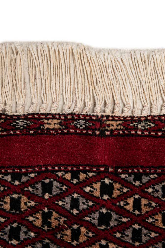 7' 8 x 10' 9 Hand Knotted Bokhara Oriental Wool Rug