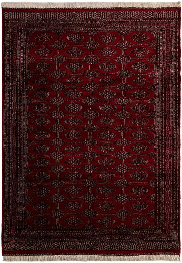 7' 8 x 10' 9 Hand Knotted Bokhara Oriental Wool Rug