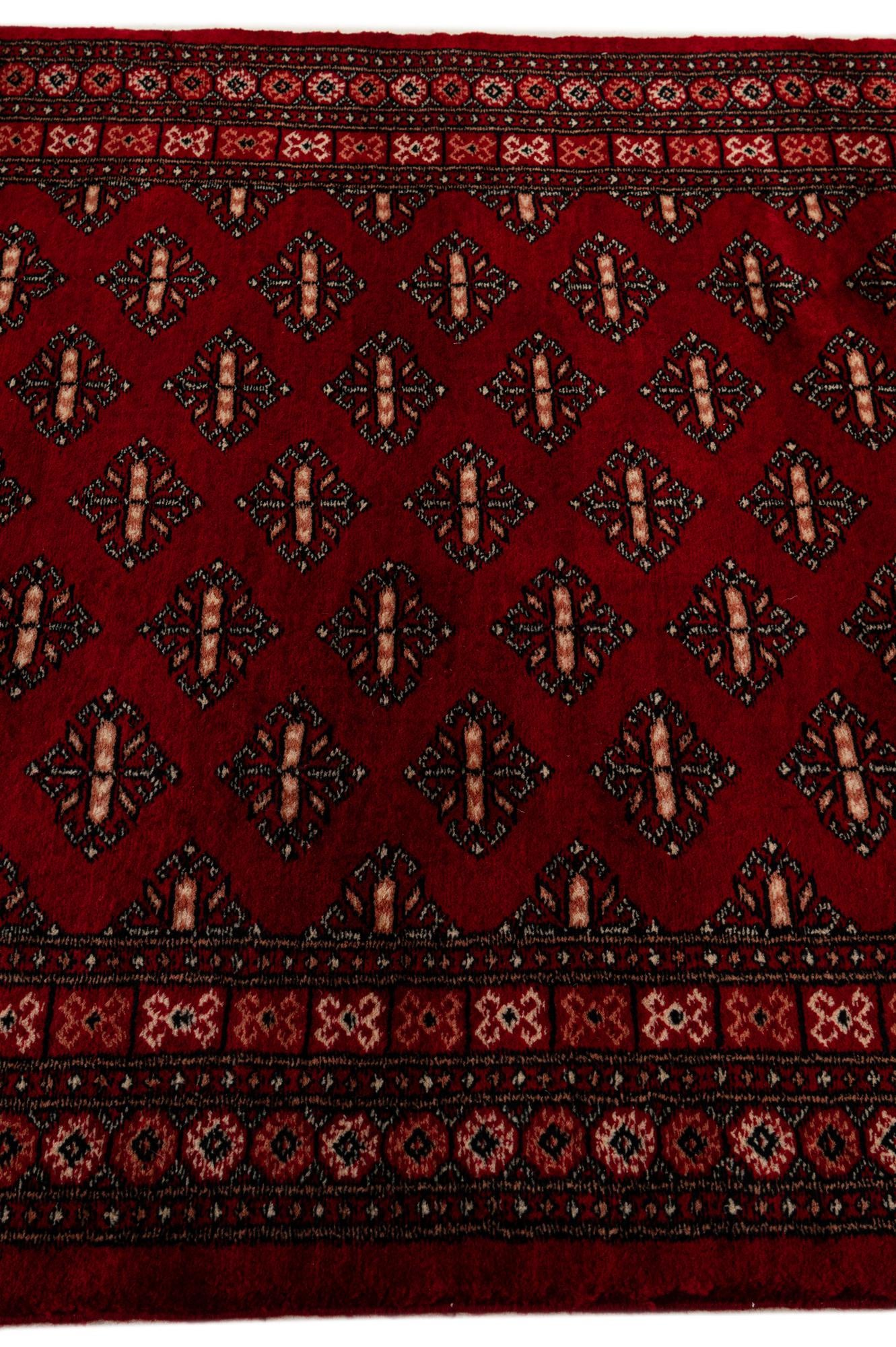 125cm x 190cm anudado a mano Bokhara Alfombra Lana