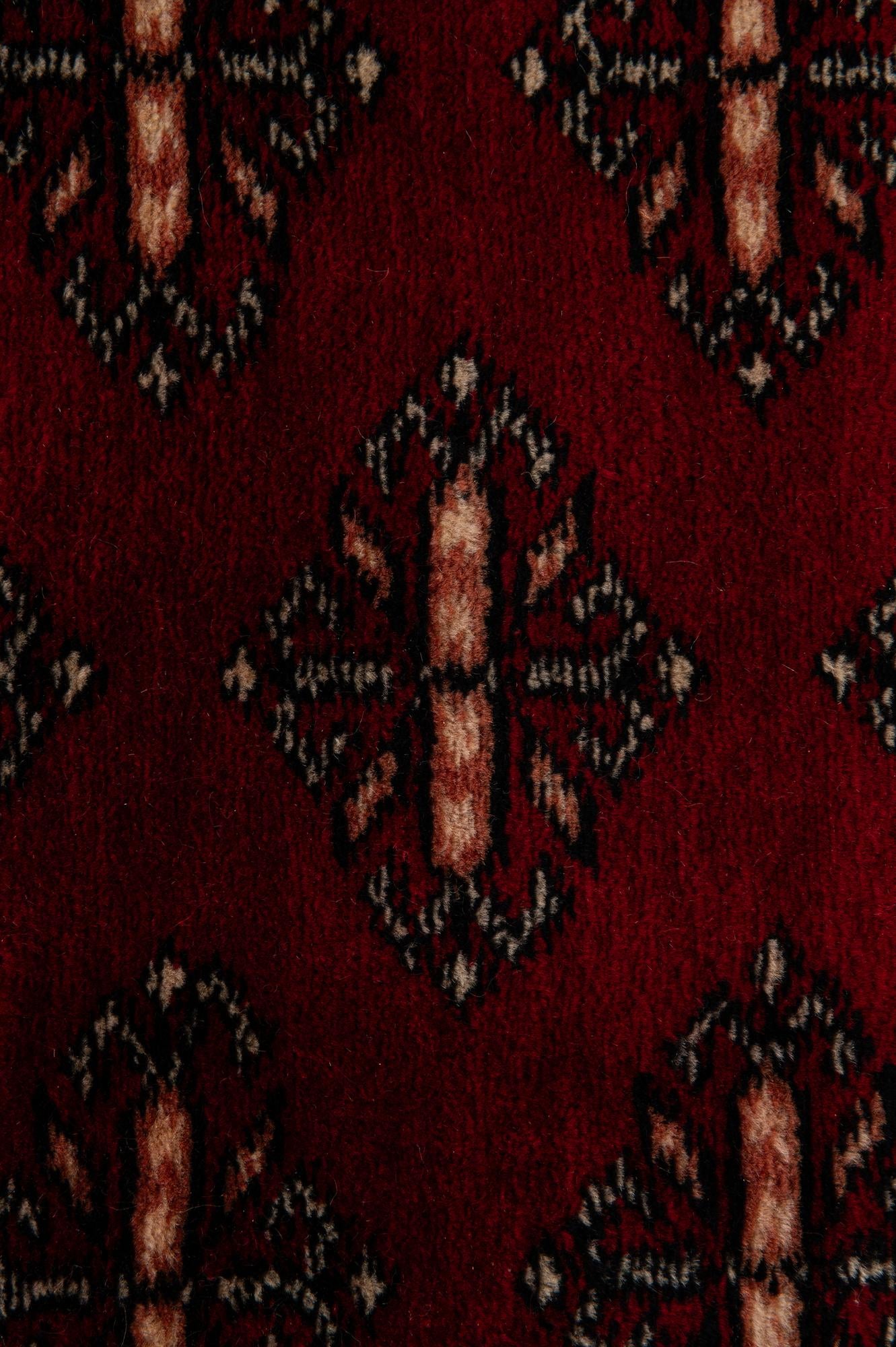 125cm x 190cm anudado a mano Bokhara Alfombra Lana