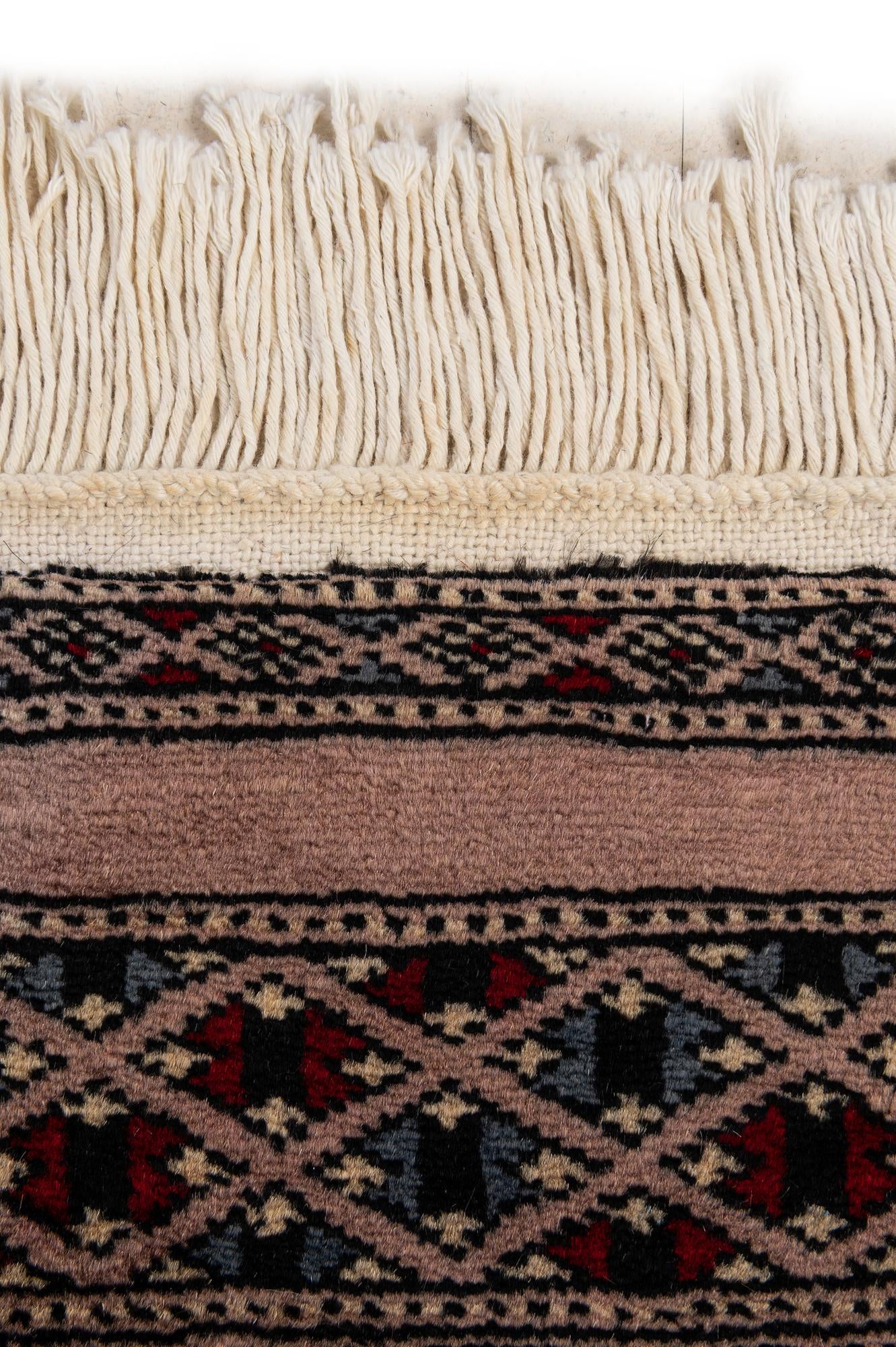 3' 1 x 4' 9 Hand Knotted Bokhara Oriental Wool Rug