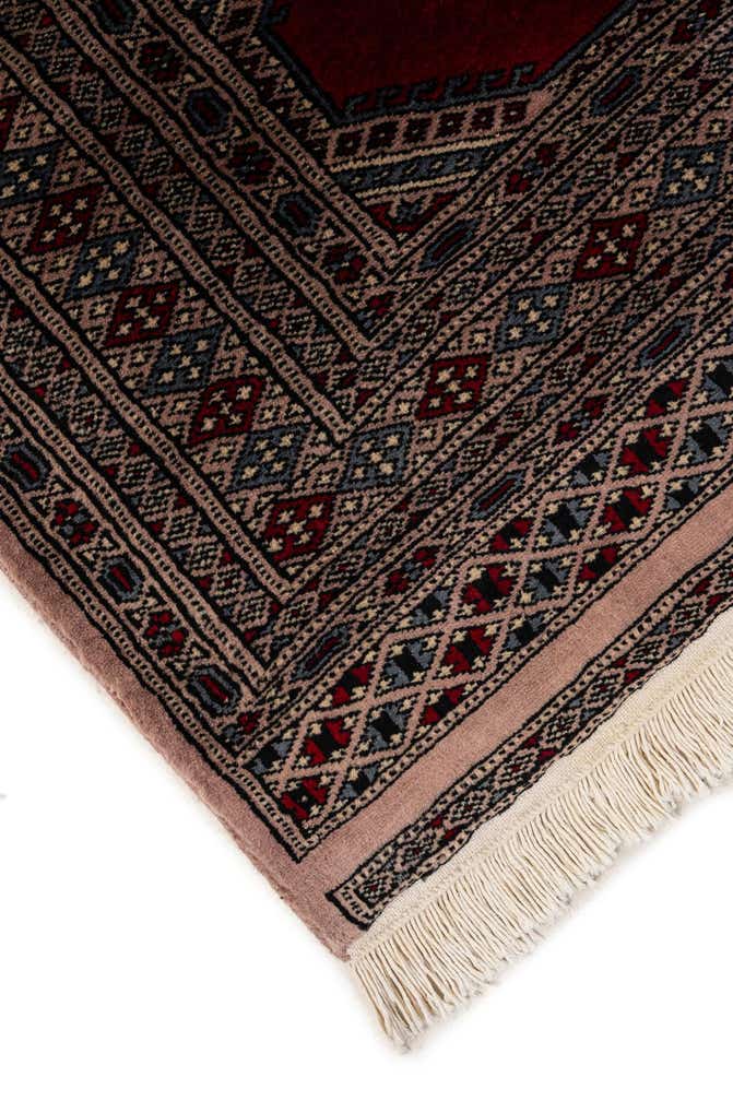 3' 1 x 4' 9 Hand Knotted Bokhara Oriental Wool Rug