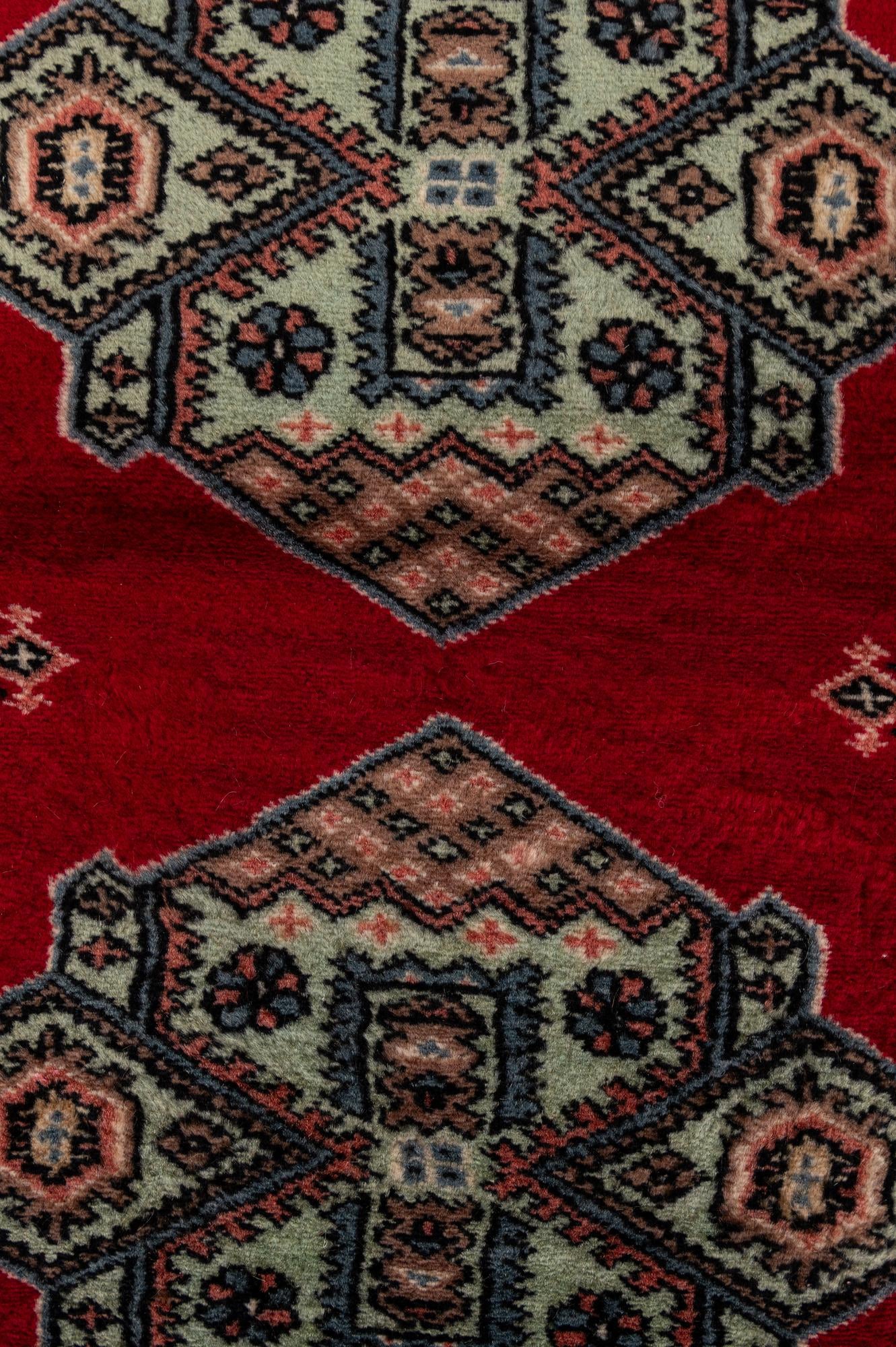 3' x 5' 5 Hand Knotted Bokhara Oriental Wool Rug