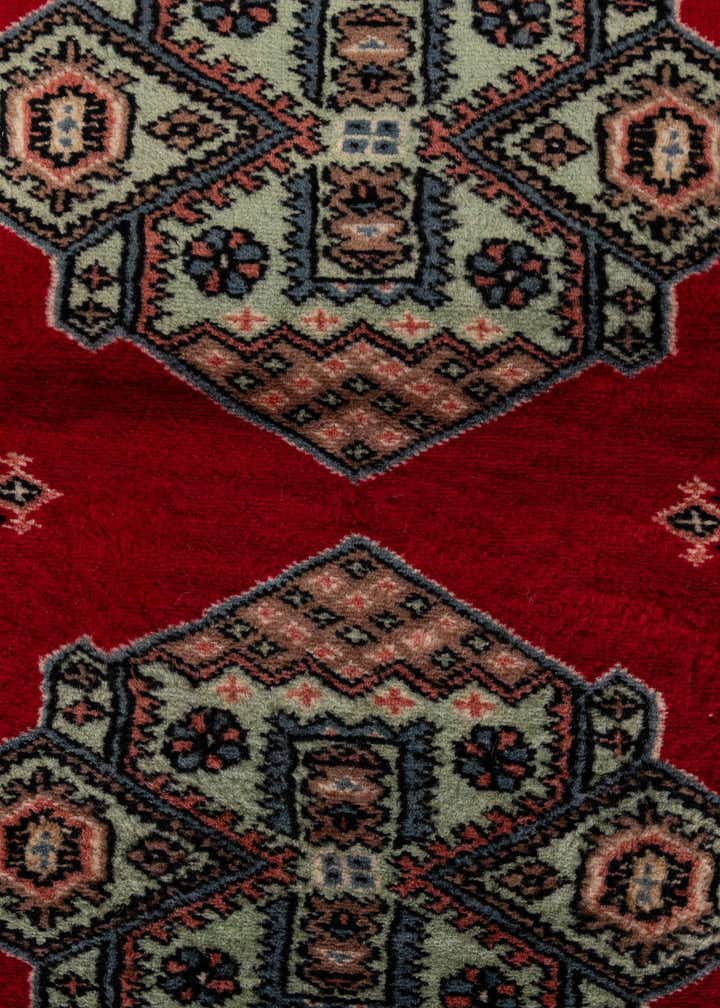 3' x 5' 5 Hand Knotted Bokhara Oriental Wool Rug