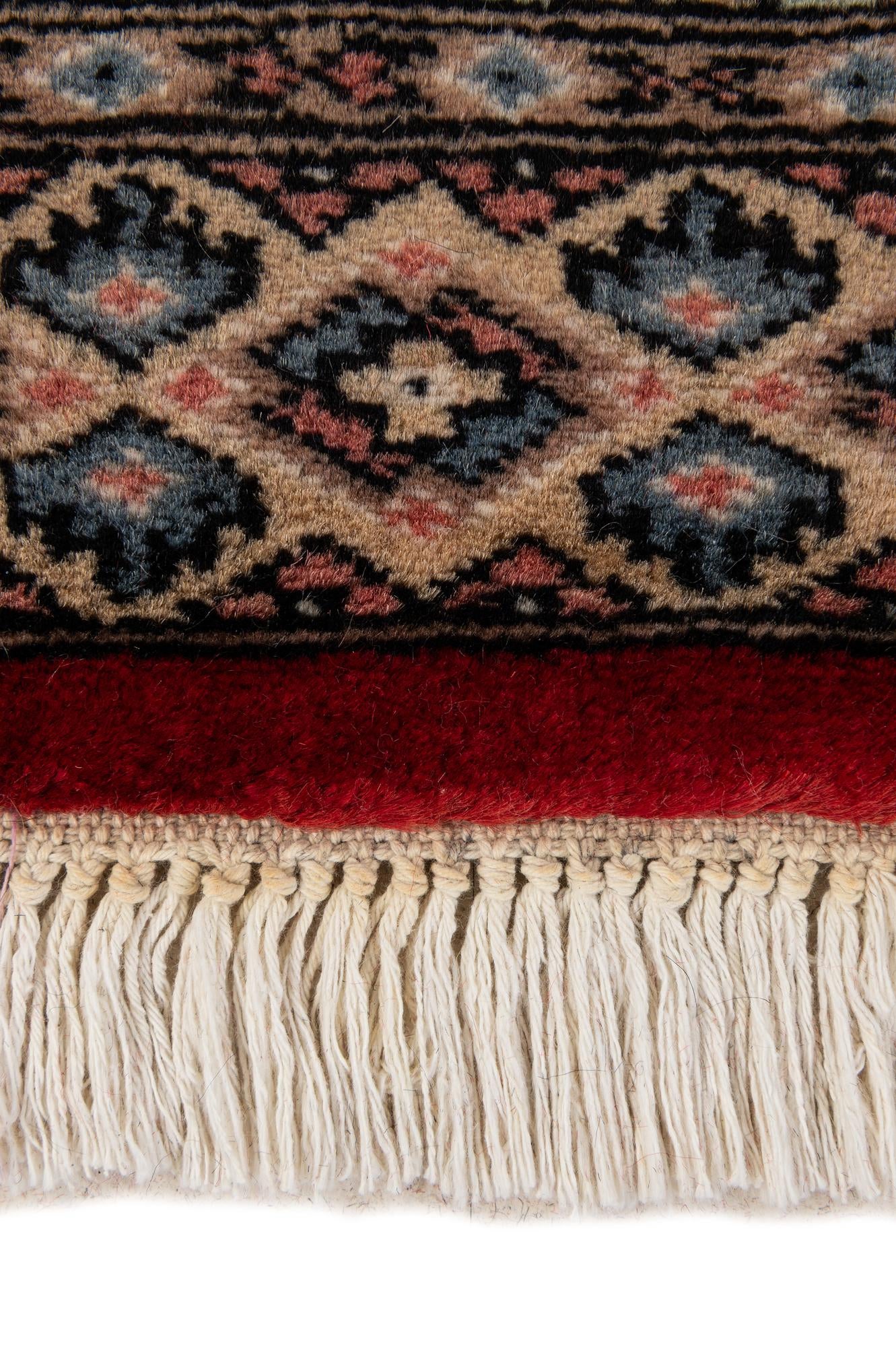 3' x 5' 5 Hand Knotted Bokhara Oriental Wool Rug