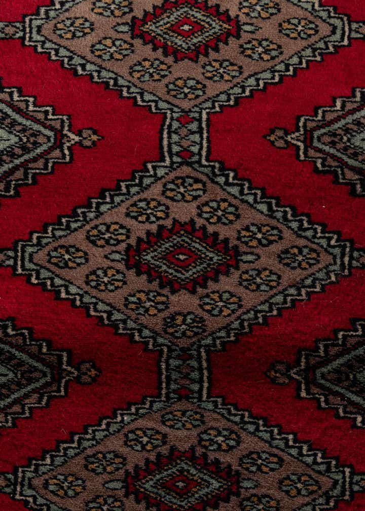 4' 3 x 6' Hand Knotted Bokhara Oriental Wool Rug
