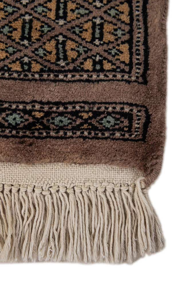4' 3 x 6' Hand Knotted Bokhara Oriental Wool Rug