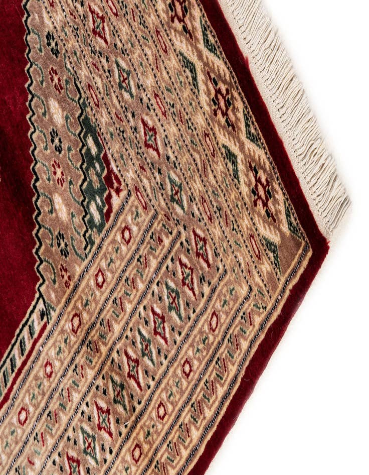 Detail image of 4' 4 x 6' 2  Hand Knotted Bokhara Rug