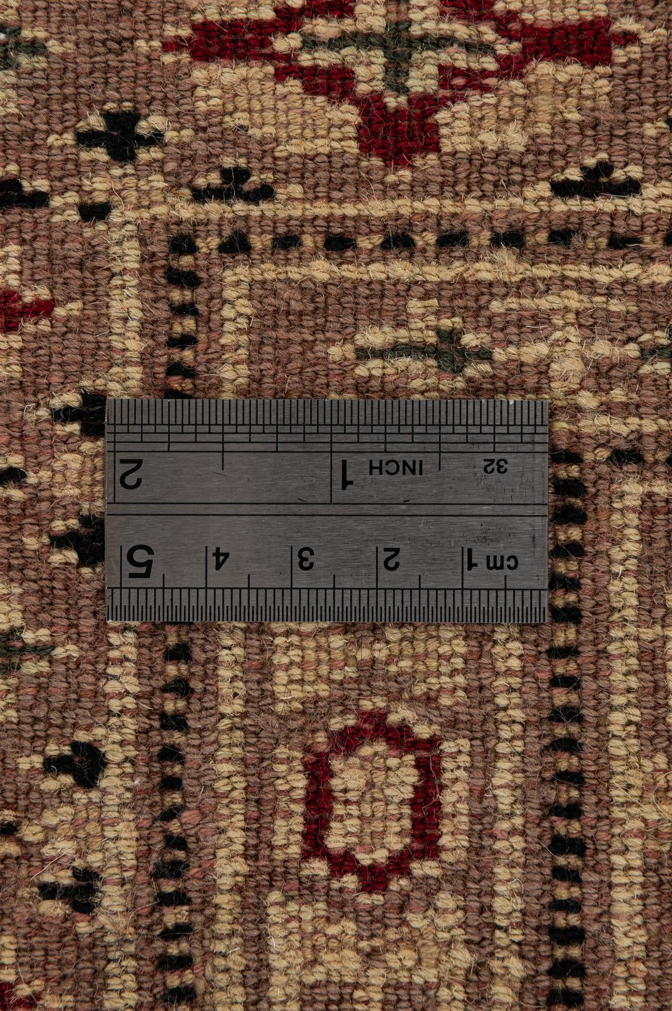 4' 2 x 6' 2 Hand Knotted Bokhara Oriental Rug