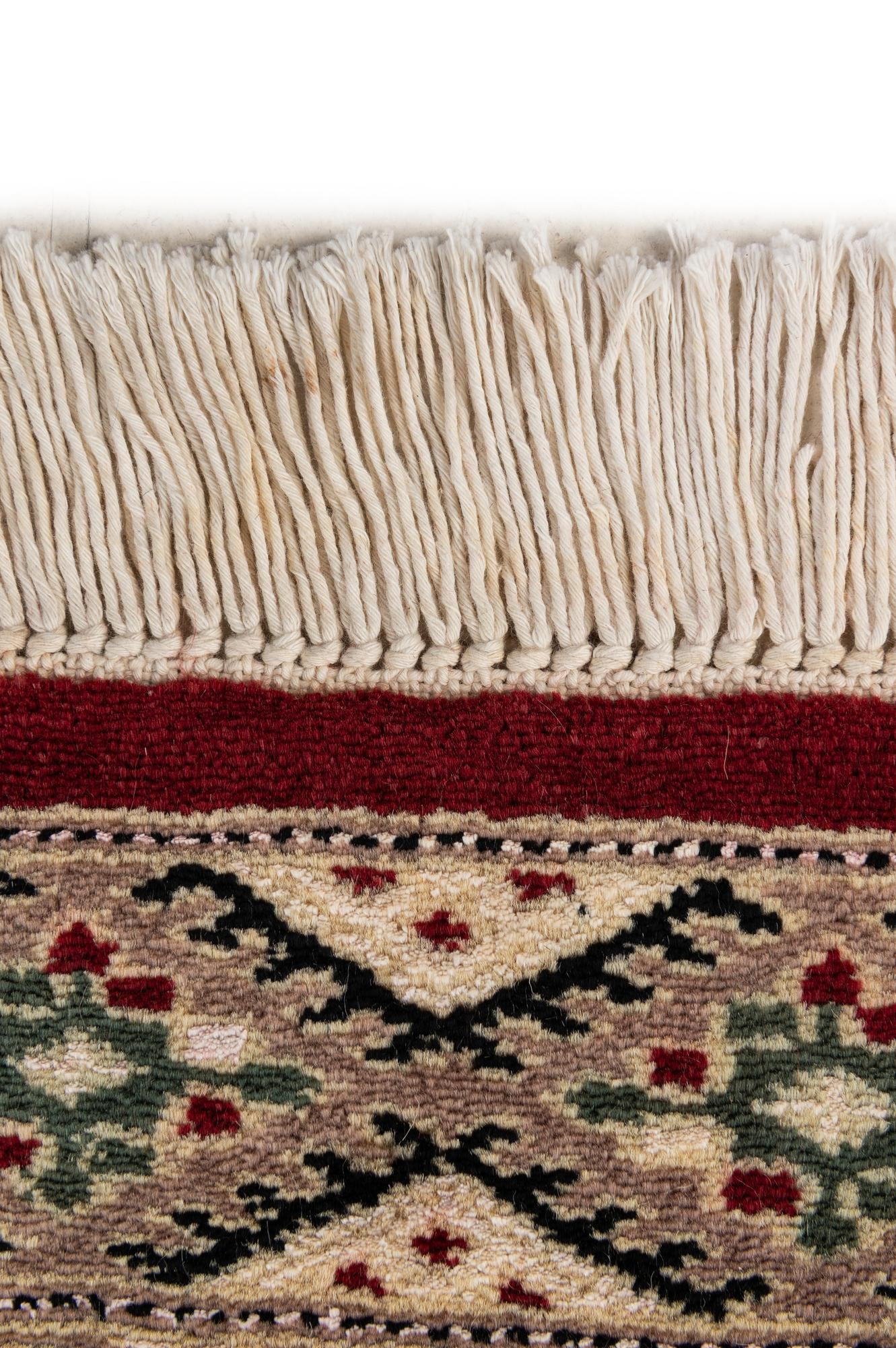 4' 2 x 6' 2 Hand Knotted Bokhara Oriental Rug