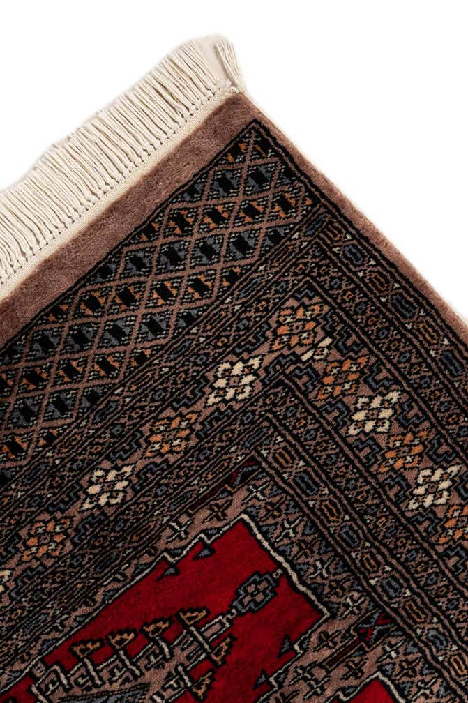 3' 2 x 5' Hand Knotted Bokhara Oriental Wool Rug