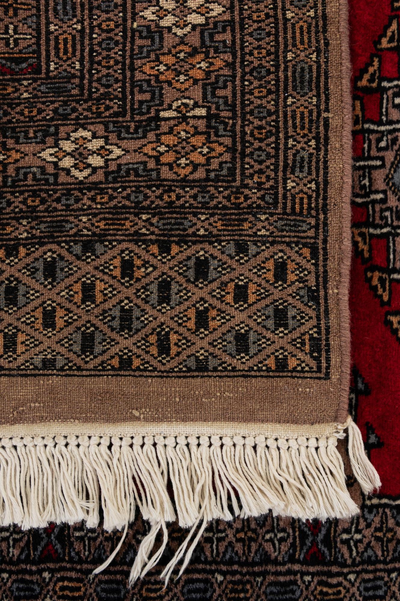 3' 2 x 5' Hand Knotted Bokhara Oriental Wool Rug
