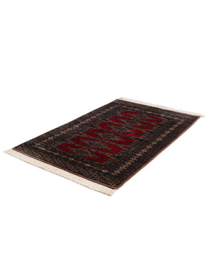 3' 2 x 5' Hand Knotted Bokhara Oriental Wool Rug