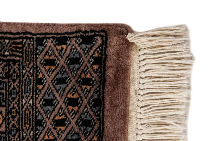 3' 2 x 5' Hand Knotted Bokhara Oriental Wool Rug