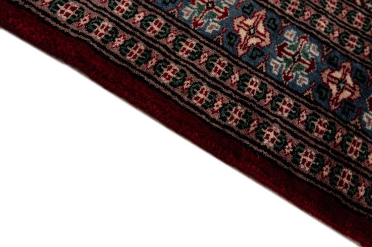 Detail image of 4' 2 x 5' 7 Hand Knotted Bokhara Oriental Wool Rug
