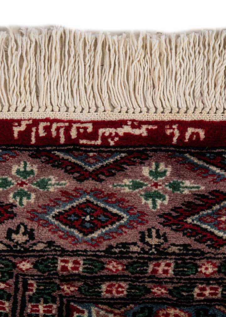 4' 2 x 5' 7 Hand Knotted Bokhara Oriental Wool Rug