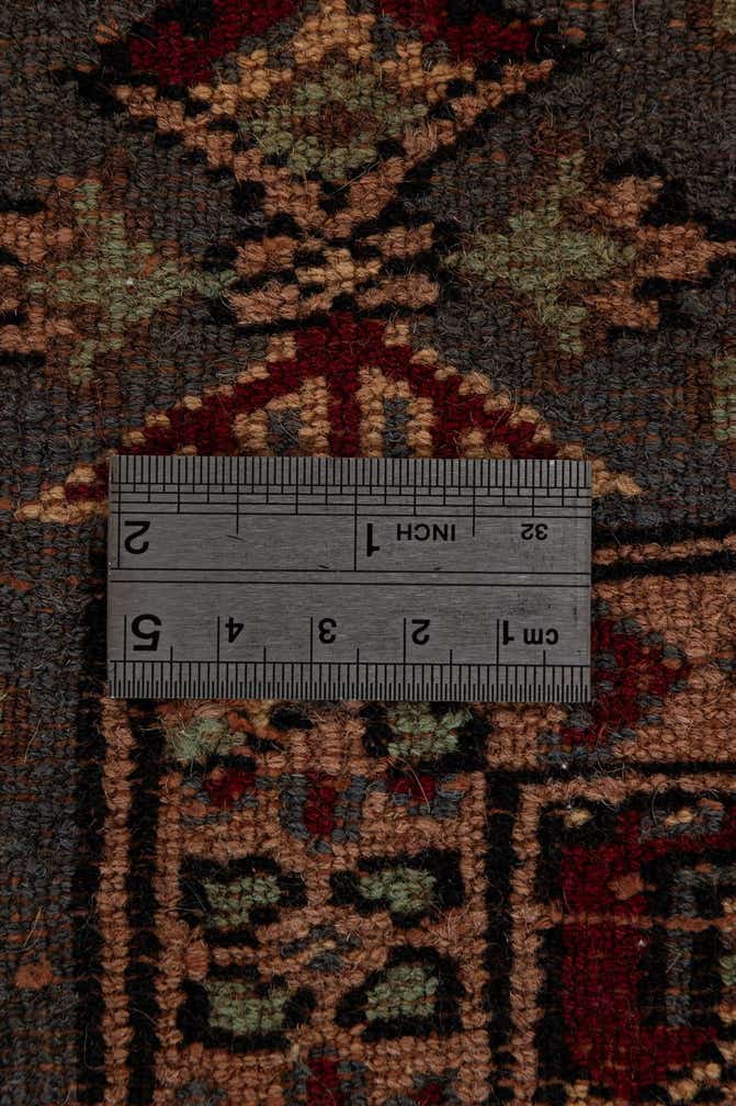 4' 2 x 6' Hand Knotted Bokhara Oriental Wool Rug