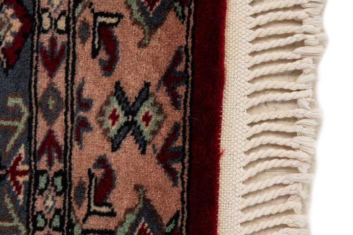 4' 2 x 6' Hand Knotted Bokhara Oriental Wool Rug